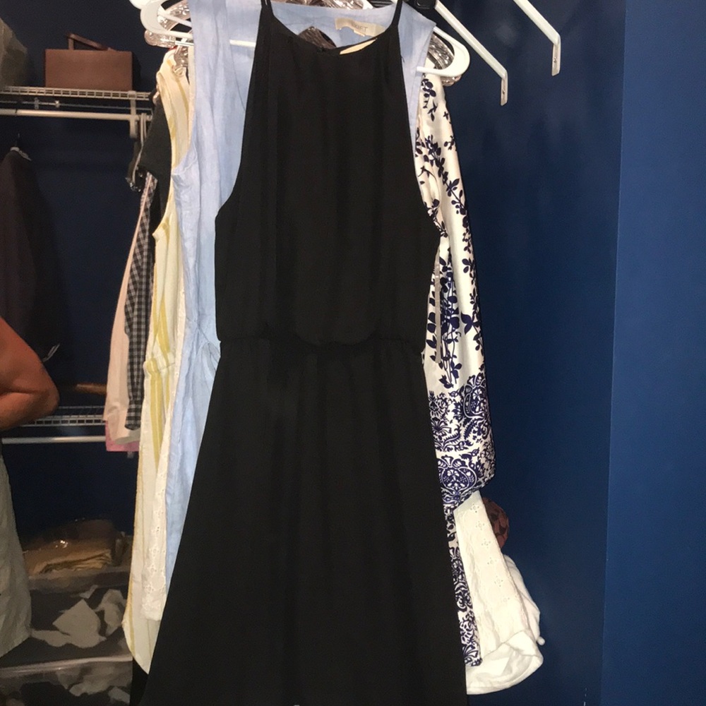 Multi Use Black Mini Dress